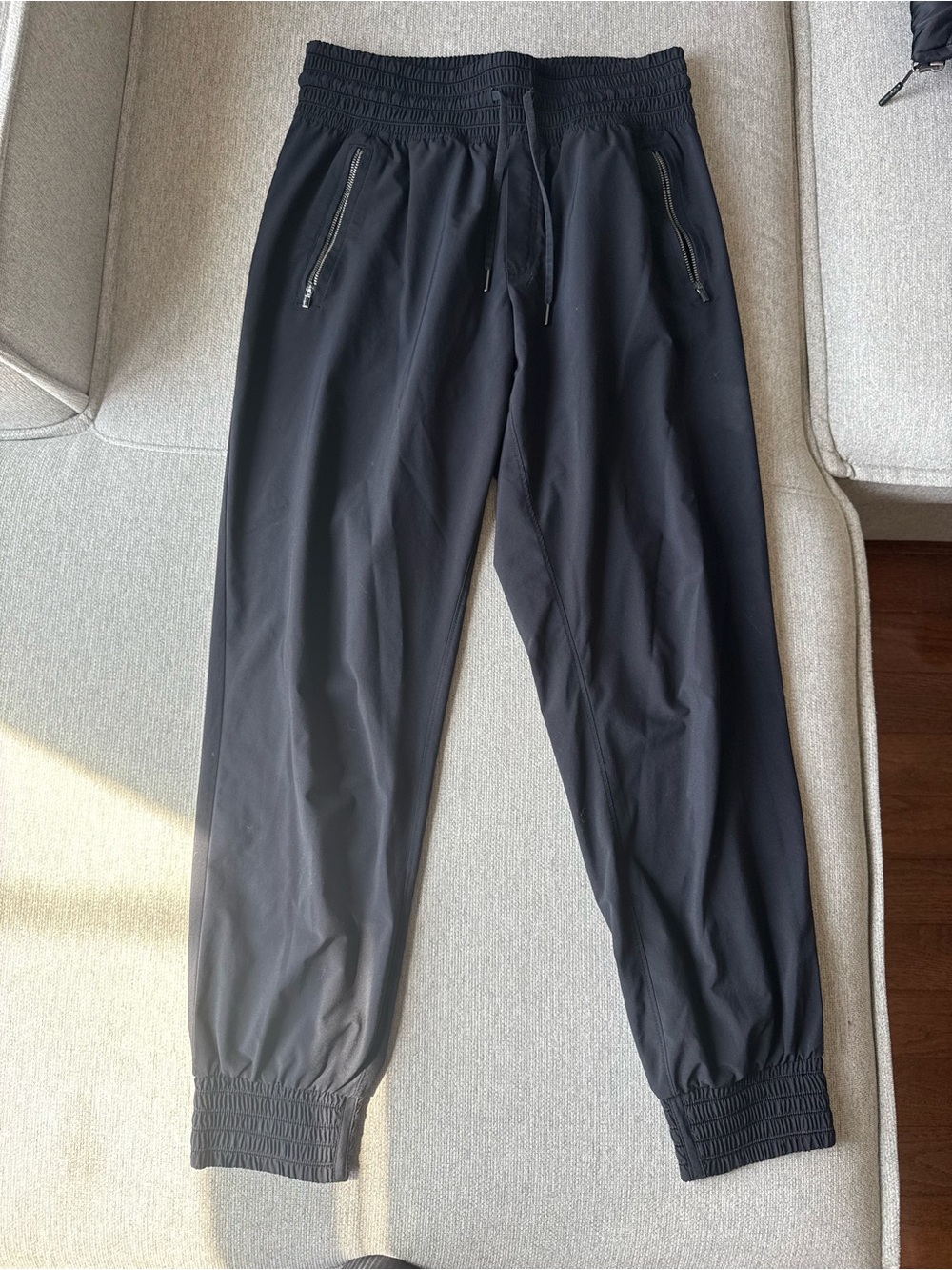 Athleta Black Women’s Camden Jogger Pants with Zipper Pockets